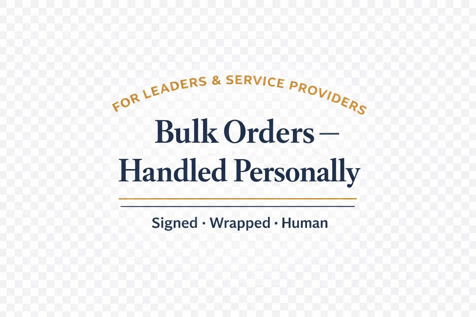Bulk Orders