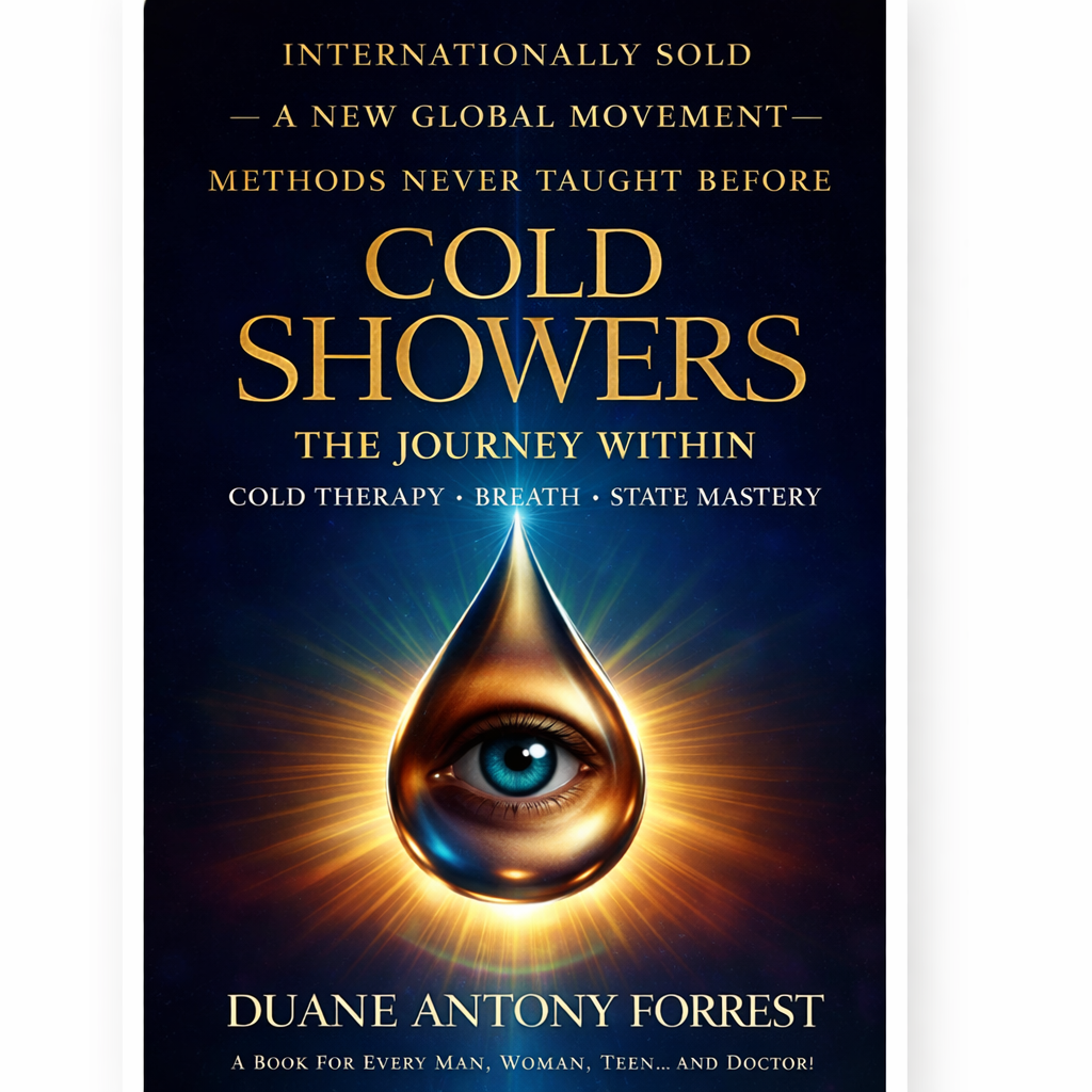 Cold Showers The Journey Within flat book cover